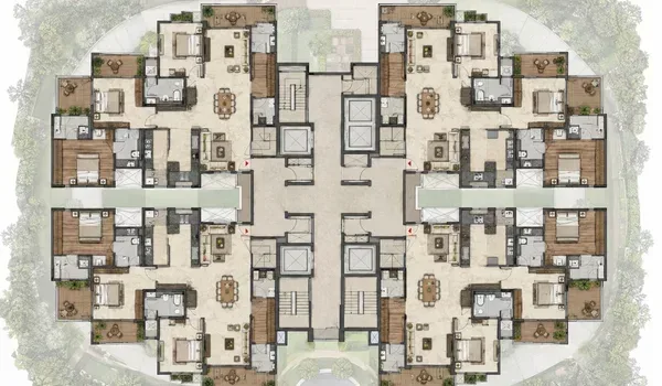 Featured Image of Prestige Falcon City Thane Tower Plan